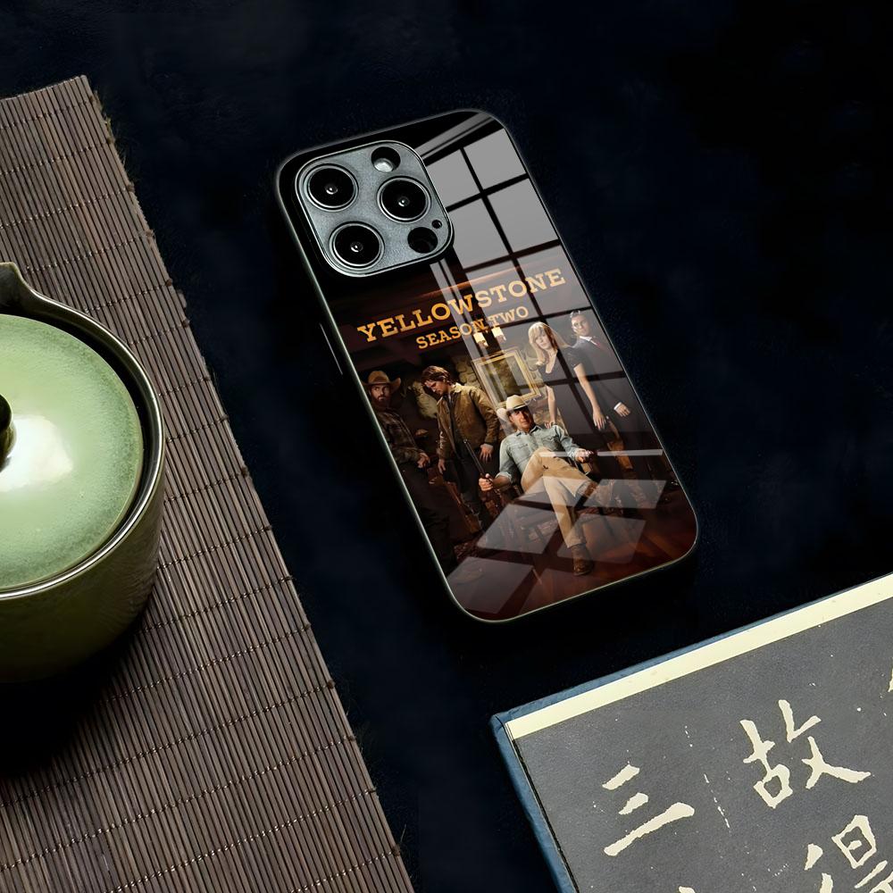 

Yellowstone TV Show Phone Case For Iphone 16 15 13 12 14 11 Pro Max Mini X Xr Xs Geometric 8 7 Puls 6 Glass Luxury Coque 2024 iPhone14 Pro