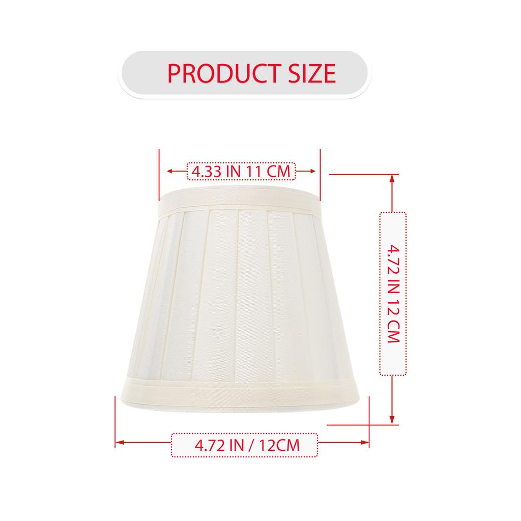 Cloth Lampshade Barrel Style European Decorative Ceiling Lamp Shade Small Multifunctional Lamp Cover for Home Hotel Living Room