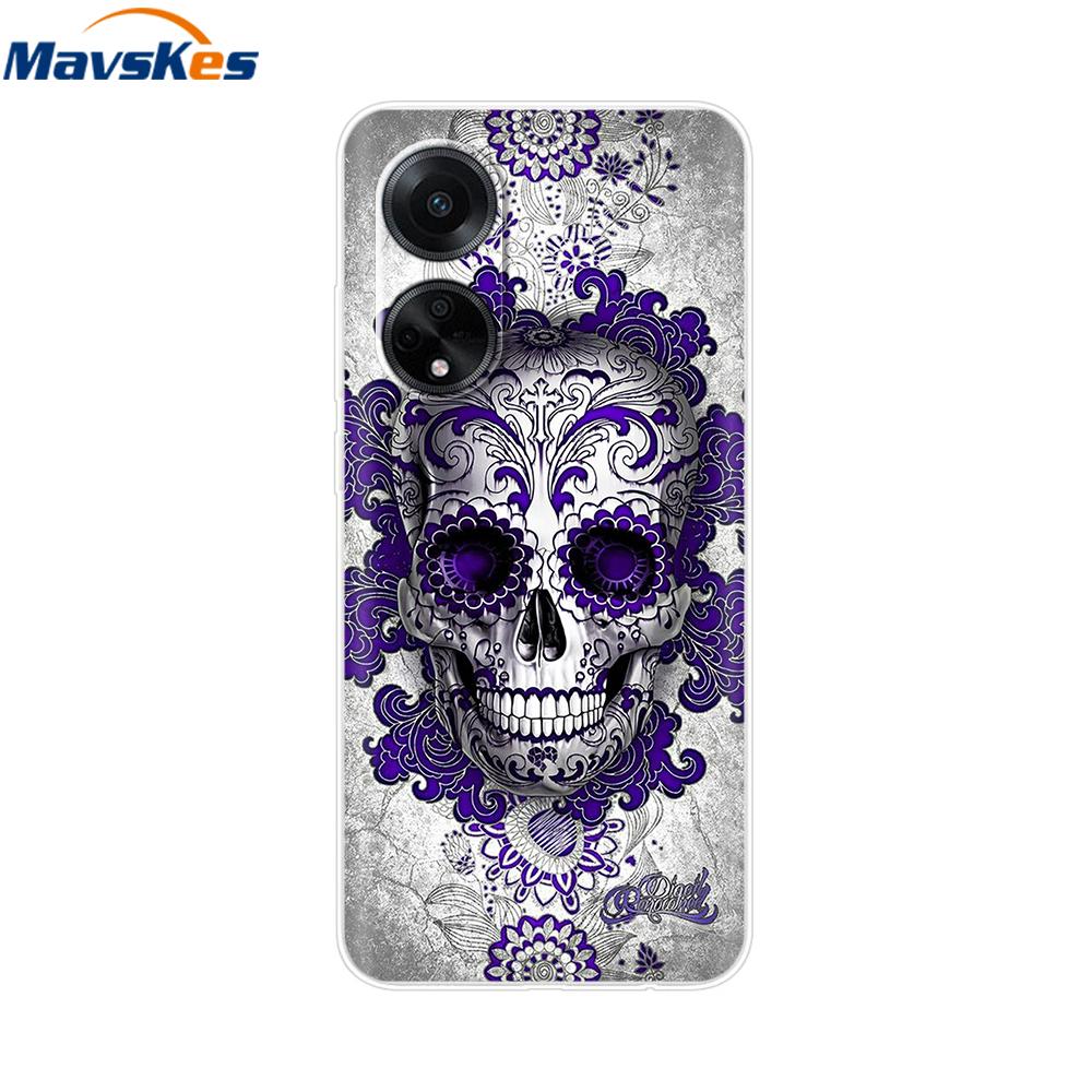 Phone Case For OPPO A98 5G Case CPH2529 Bumper Cute Cartoon Soft Silicone Back Cover for Oppo A98 5G A 98 OPPOa98 Fundas Coque