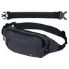 Waist Waist Bag for Men and with Extension Multiple Comfortable Earphone for and Gray Pouch, Women, Belt, Water-Repellent, Lightweight,