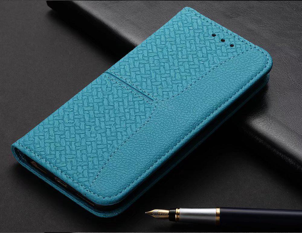 iPhone 14 Pro Leather Case with Magnetic Flip Cover for iPhone 15 Pro