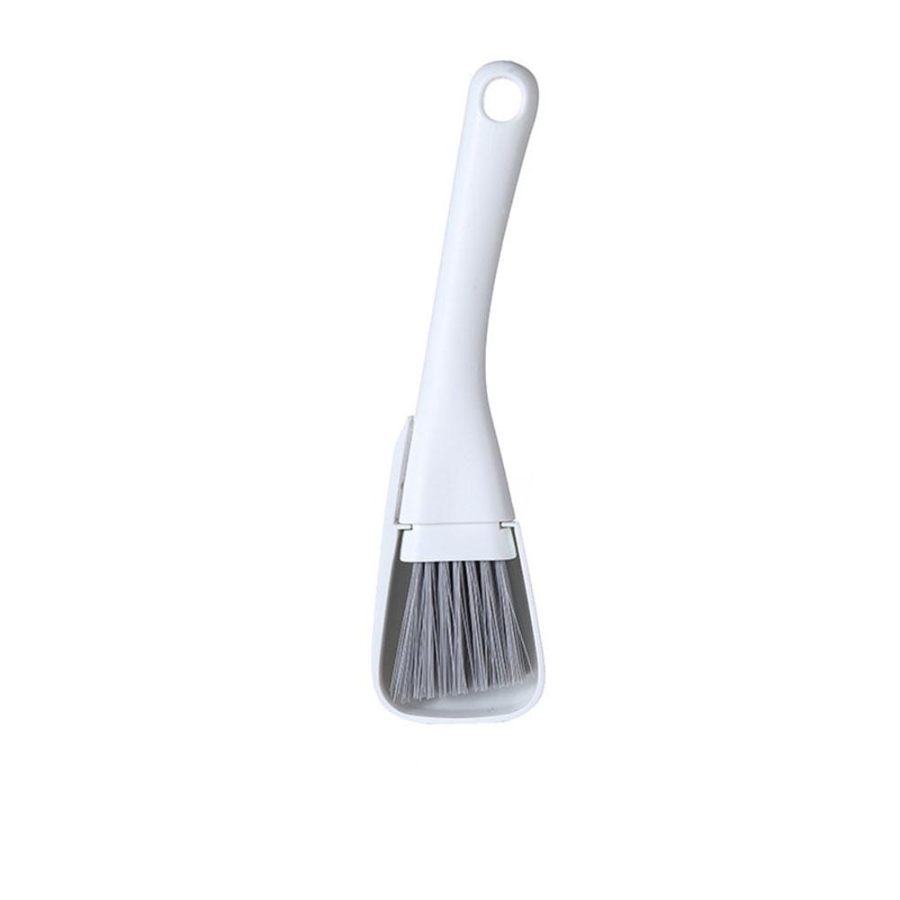 Window Door Track Deep Cleaner Brush with Narrow Scraper Head Multi Purpose Tile Gap Groove Cleaning Plastic Tool