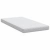 Foam Mattress Breathable Quilted Topper for Superior Back Support Firm Natural Coconut Fiber Jacquard Fabric Single Bed 60x120cm