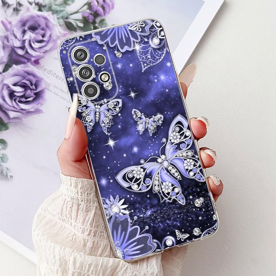 For Samsung Galaxy A52 A52s A72 5G Case Cute Painted Cover Soft Silicone Phone Cases For Samsung A52 A 52 s Galaxy A72 5G Fundas