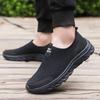 Men Shoes Summer Breathable Mesh Soft Lightweight Walking Casual Travel Shoes Male Loafers Slip-On Sneakers Big Size 39-46