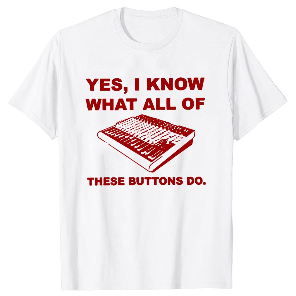 Sound Engineer T Shirts Graphic Streetwear Short Sleeve Harajuku DJ Audio Engineer Hip Hop T-shirt Mens Clothing