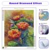 5D Diamond Painting Cactus Flower Embroidery Rhinestone Kit Diamond Art Mosaic Handicraft Decor For Home 30x40cm/12x16inch