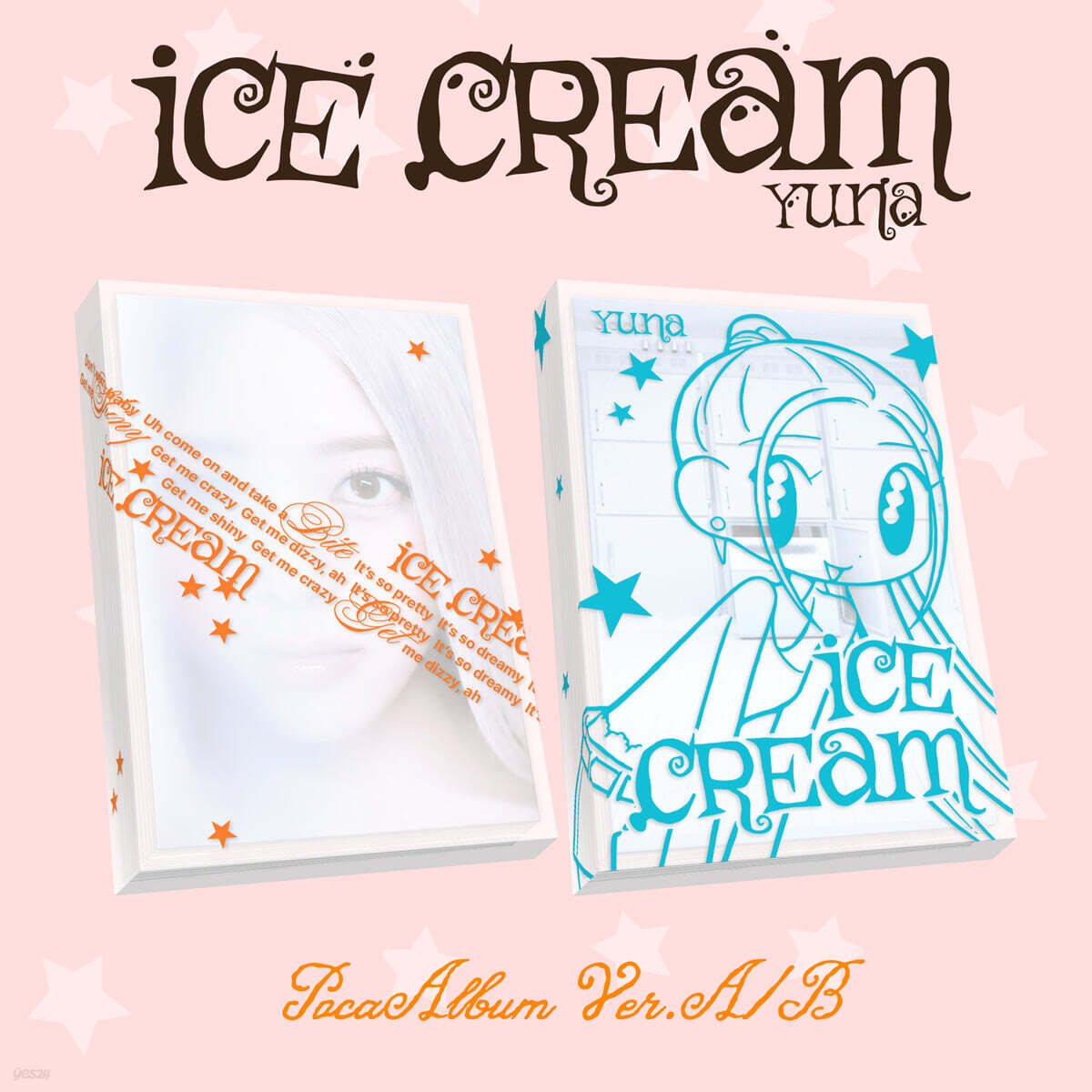 Yuna (ITZY) - Ice Cream [POCAALBUM][2 Ver. SET]
