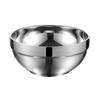 Stainless Steel Stackable Deep Dish Bowls Set - Multifunctional and Rust-Resistant, Includes Sizes from 11.5c… More
