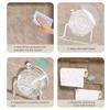 Strong Suction Cup Cling Film Storage Rack Wall Mounted Paper Towel Hanger  Washroom
