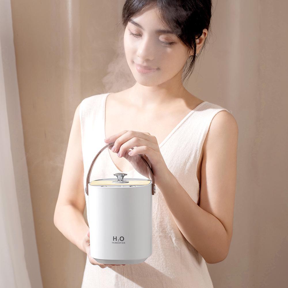 Silent Portable Double Spray Humidifier for Home and Office