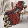 Coperta Personalizzata Modello Navajo Nativo Americano Boho Azteco Morbido Pile Caldo Primaverile Flanella Coperte Plaid Divano Biancheria da Letto Copriletto