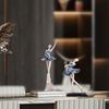 Elegant Resin Ballet Girl Figurine – Abstract Dance Art Home Decoration
