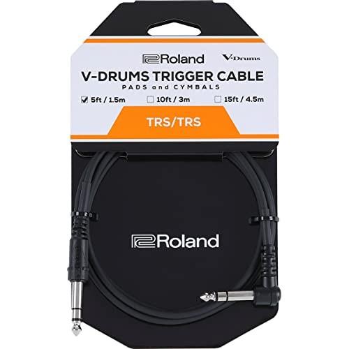 Καλώδιο Ενεργοποίησης Πέλματος/Πιατιού V-Drums Roland PCS-5-TRA, 1.5m, Γωνιακό/Ίσιο, Μονάδα, Αναλογική Σύνδεση