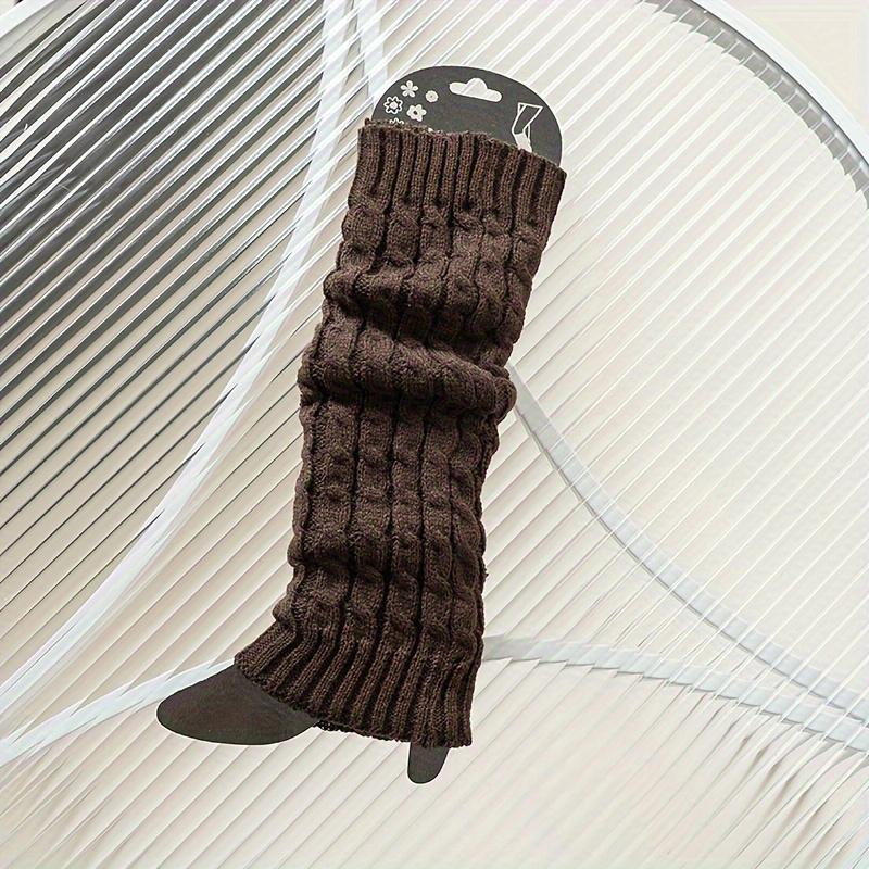 Women Boot Cuffs and Foot Protectors Lolita Heap Socks Autumn Winter Warm Tights Cosplay Knitted Foot Cover Japanese