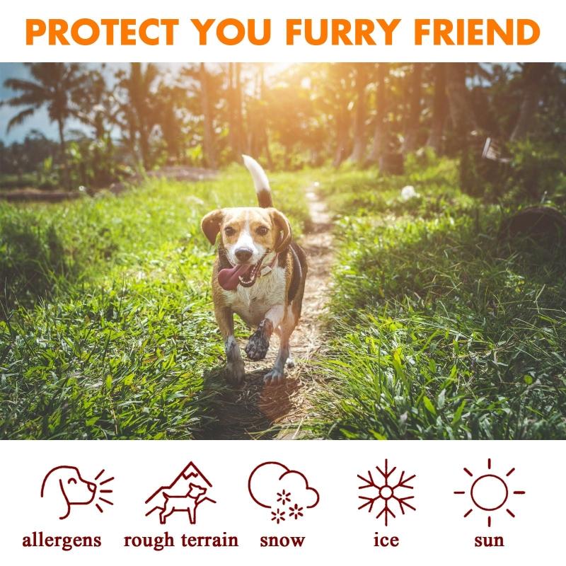 Dog Paw Wax 1 Oz All Season Pet Paw Care for Protection Against Heat Sand Dirt Snow Great for Dogs on Trails and Walks