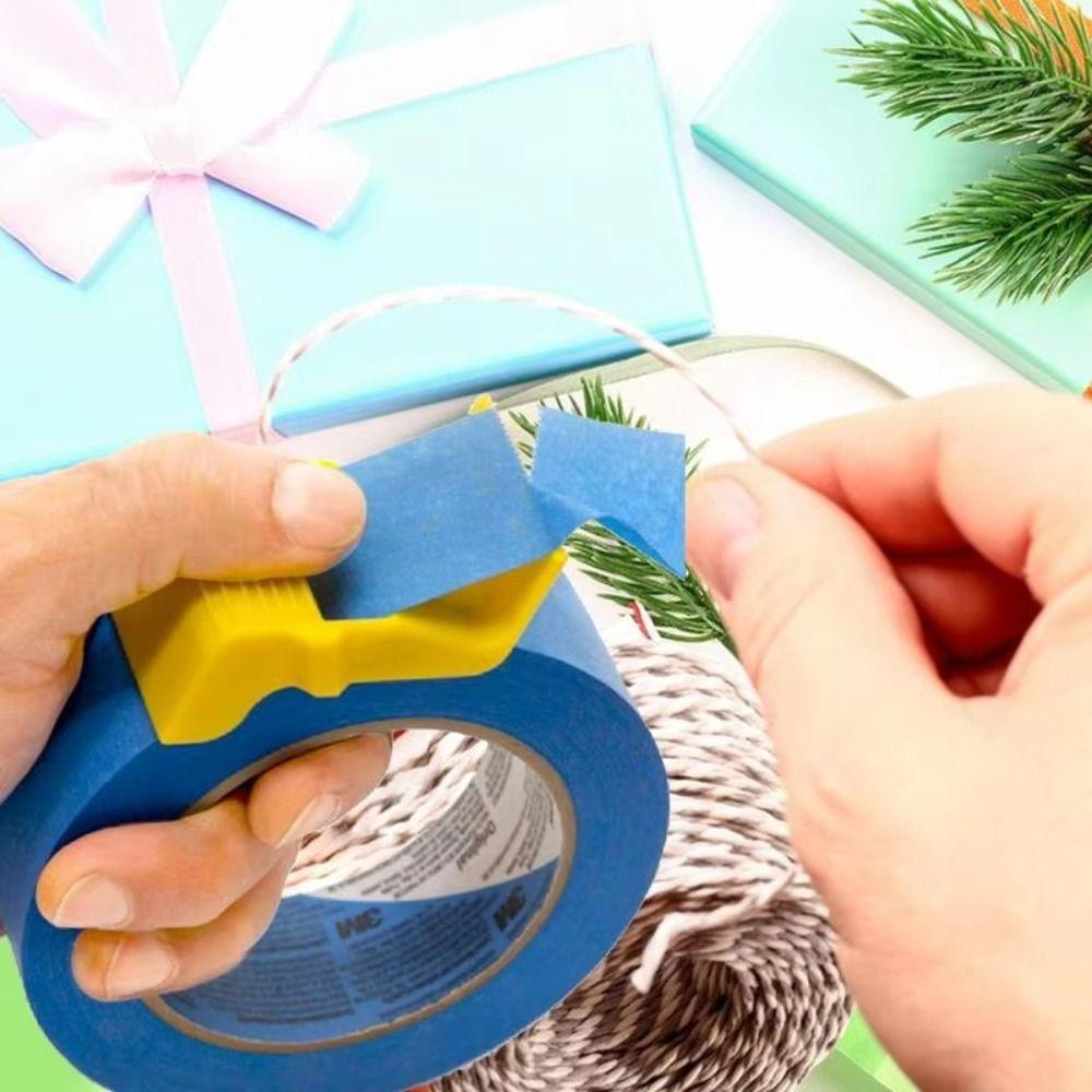 3pc/set Compact Tape Dispenser Smooth Cutting Adhesive Tape Holder Tape Corner  Painting Accessories