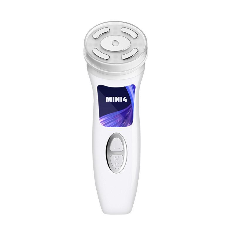Fourth-Gen Rechargeable HIFU Mini 4-in-1 Ultrasonic Beauty Device for Lifting, Firming, and Iontophoresis At Home