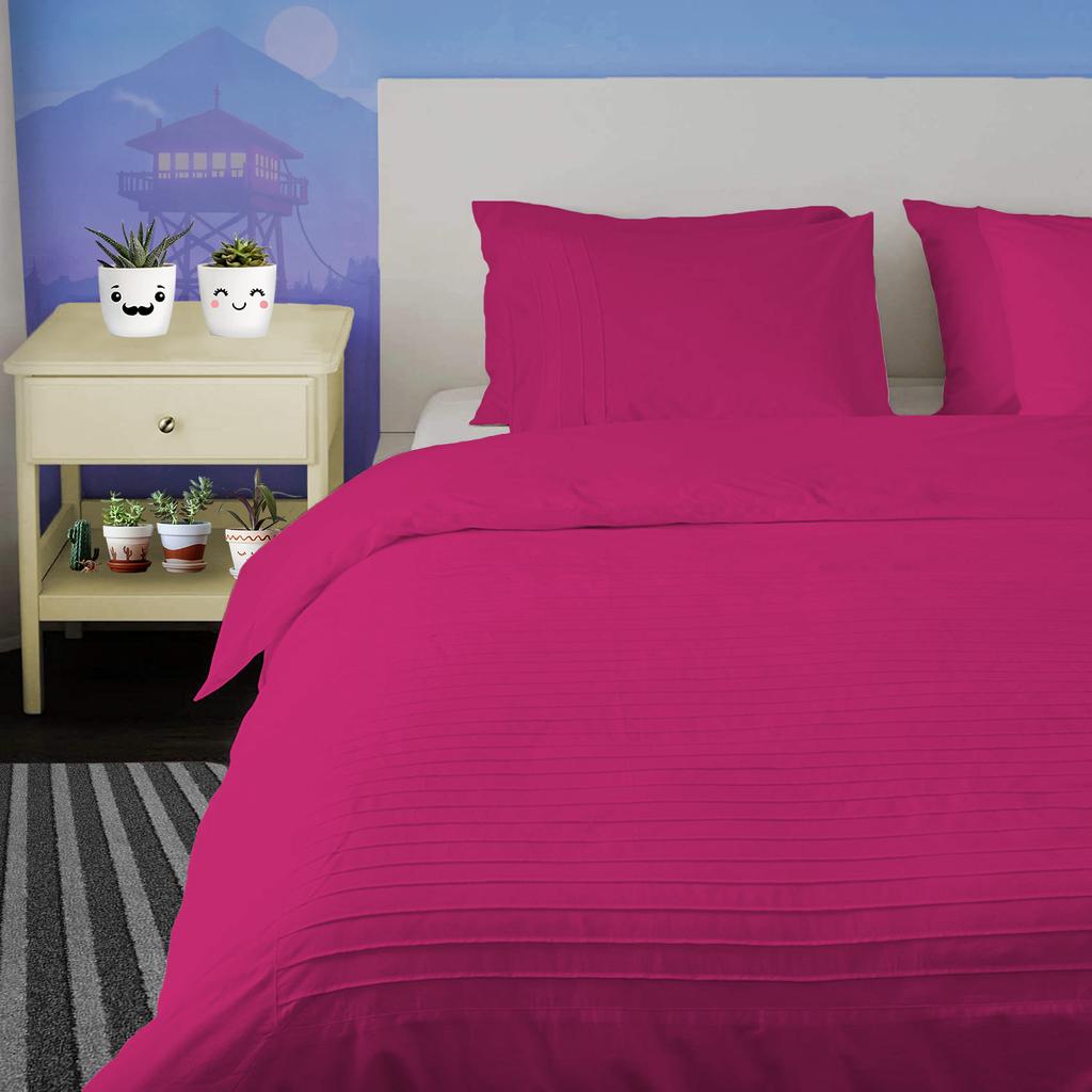 Moroccan Streak 3PC Duvet Cover Set in 100% Egyptian Cotton, 600TC - Multi Sizes & Colors