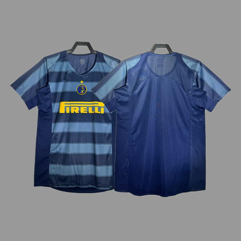 Inter Retro Jersey Football Jersey Classic Baggio Ronaldo Zanetti Figo Adriano Jersey