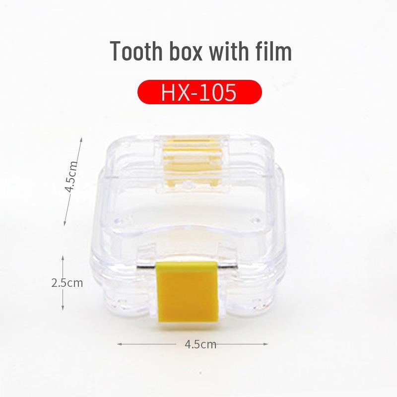 Dental and Orthodontic Retainer Box: Transparent Cleaning and Storage Solution