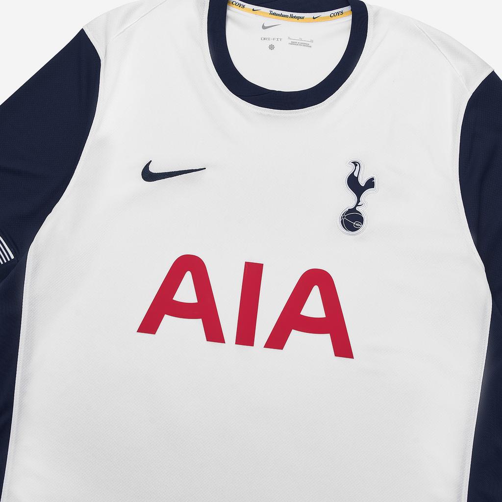 Nike Tottenham Hotspur 2024/25 Home Round Neck Sweat-Wicking Breathable Short Sleeve Football Shirt Men Tops White Blue FN8794-101