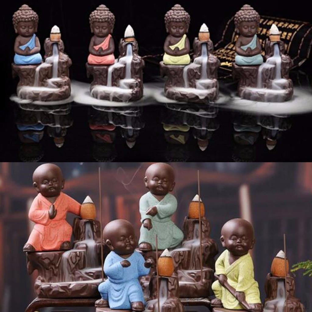 22 Styles Ceramic Glaze Incense Burner Buddhist Backflow Censer Stove