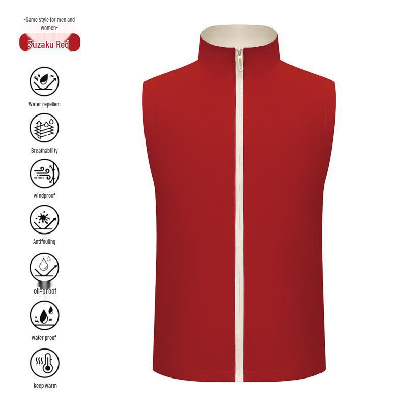Outdoor High-End Custom Logo Vest - Three-Proof Casual Workwear Mountaineering Jacket