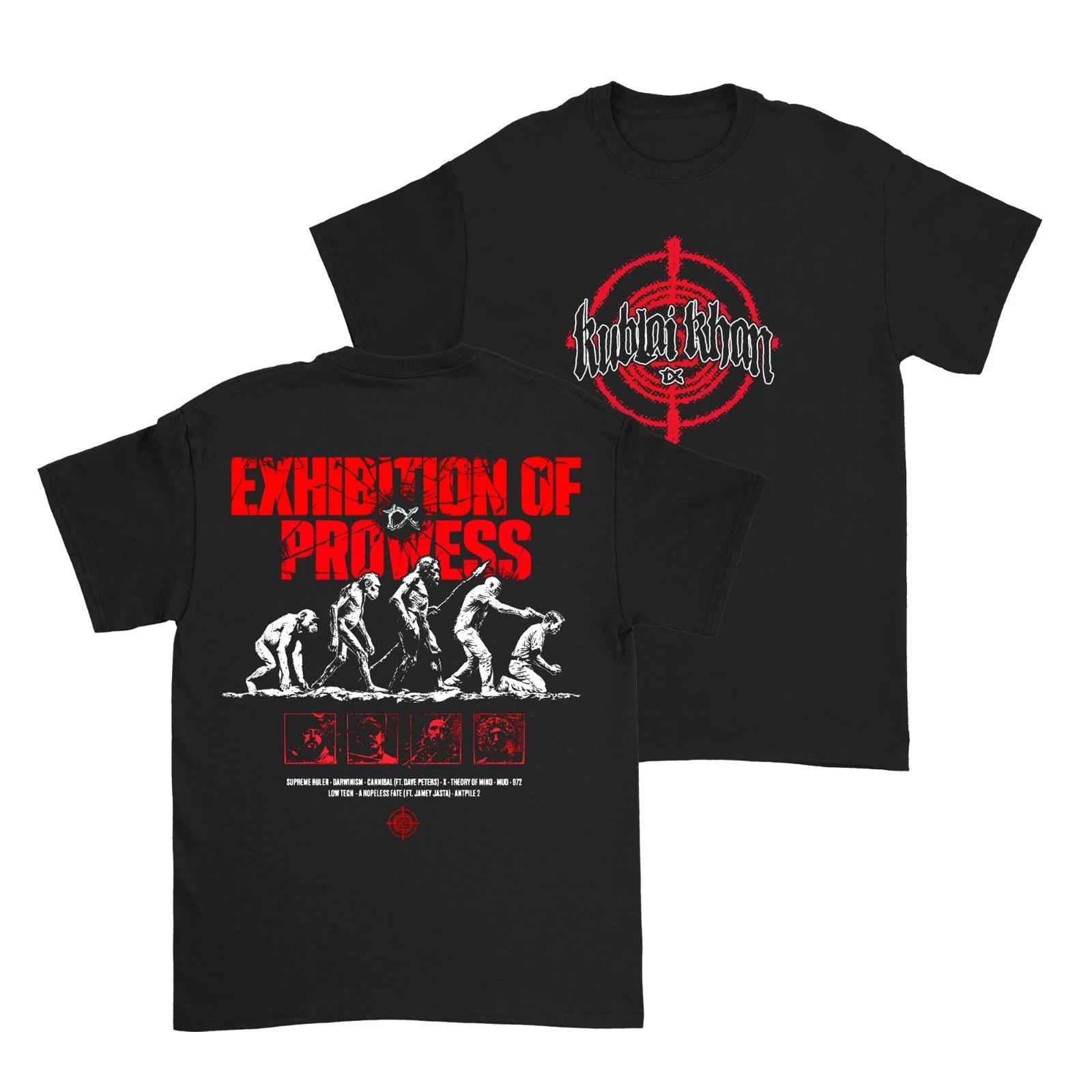 

Kublai Khan TX Black Cotton Gift For Fans S-5XL Two Sided T-Shirt Mens Womens Tees Top XL