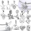 Charms Beads Fit Puppy Heart Bow Copper Original Copper Charms For Bracelet Pendant Women Jewelry Gifts