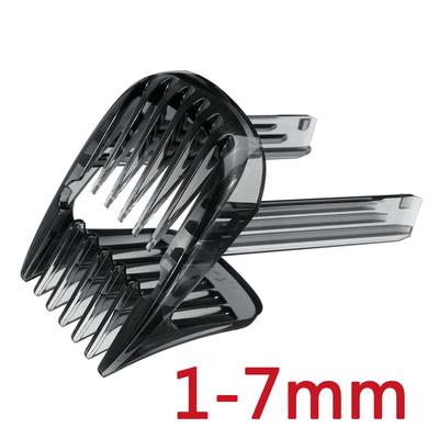 Hair Trimmer Comb 1-7mm, Compatible with Philips HC7460 HC7462 HC9450 HC9490 HC9452. (Practical Replacement Comb for Hair Trimmer)