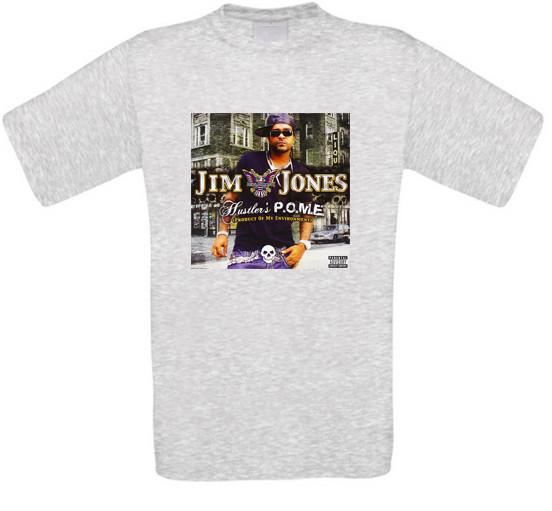 Jim Jones Hustlers POME Diplomats Dipset Rap Hip Hop T-Shirt All Sizes L