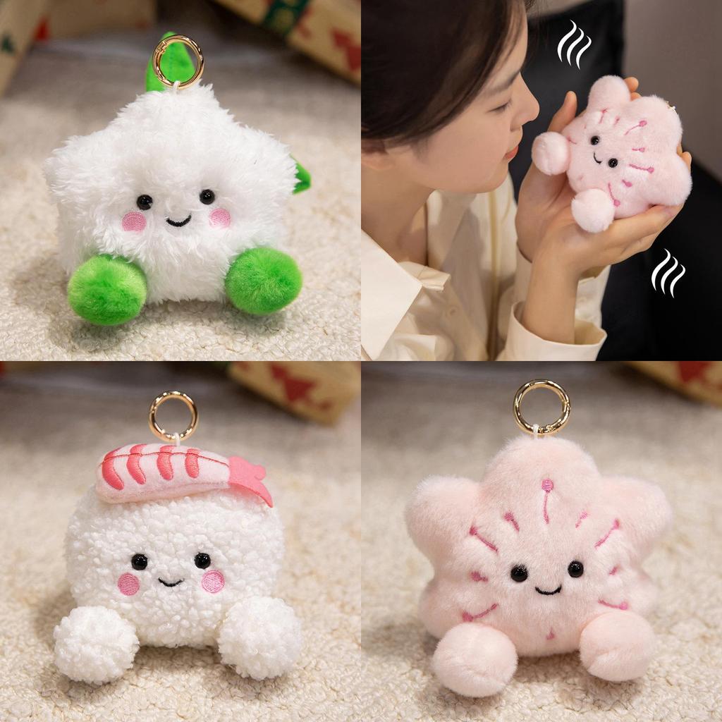 Kawaii Plush Fruit Pendant With Pp Cotton Filling For Bag Decoration And Collectors