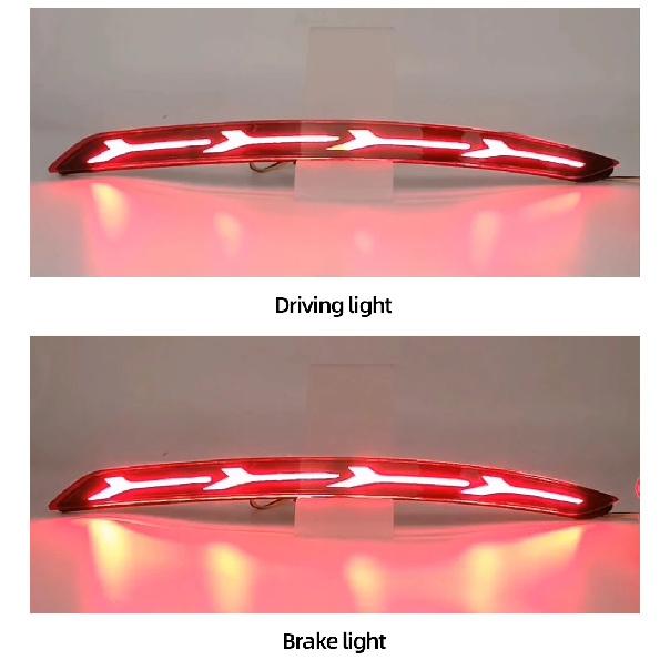 For Hyundai Elantra 2016 2017 2018 2019 2020 Car LED Reflector Light Rear Light Brake Lamp Taillight Back Fog Light Warning