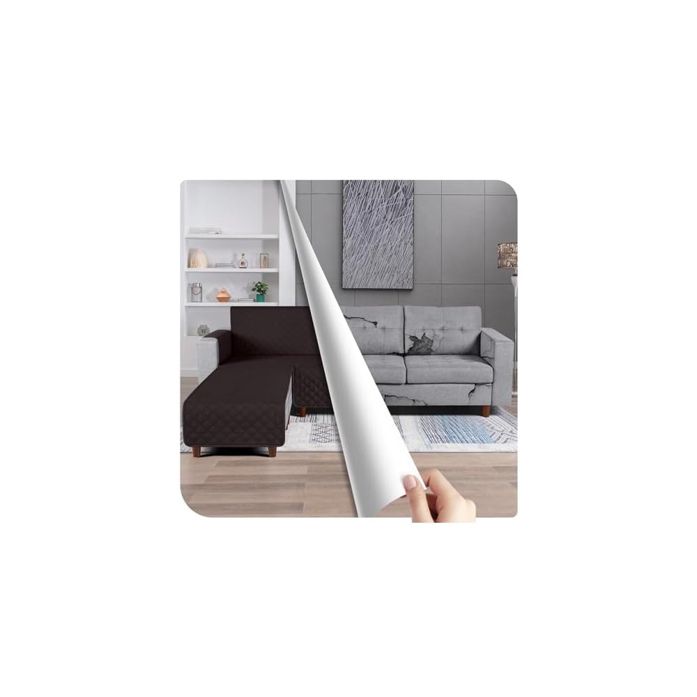 TAOCOCO Waterproof Couch Sofa Cover, Floor Sofa Cover, Corner Sofa Cover, Sofa Bed Cover, Ottoman