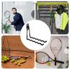 Wall Mounted Racket Holder Tennis Racket Holder Badminton Racket Holder Wall Hook Storage Holds Multiple Racquets Rack