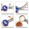 Easy Can Opener Adjustable Jar Opener Multifunctional Stainless Steel Bottle Cap Opener Jar Lid Gripper Home Kitchen Gadgets
