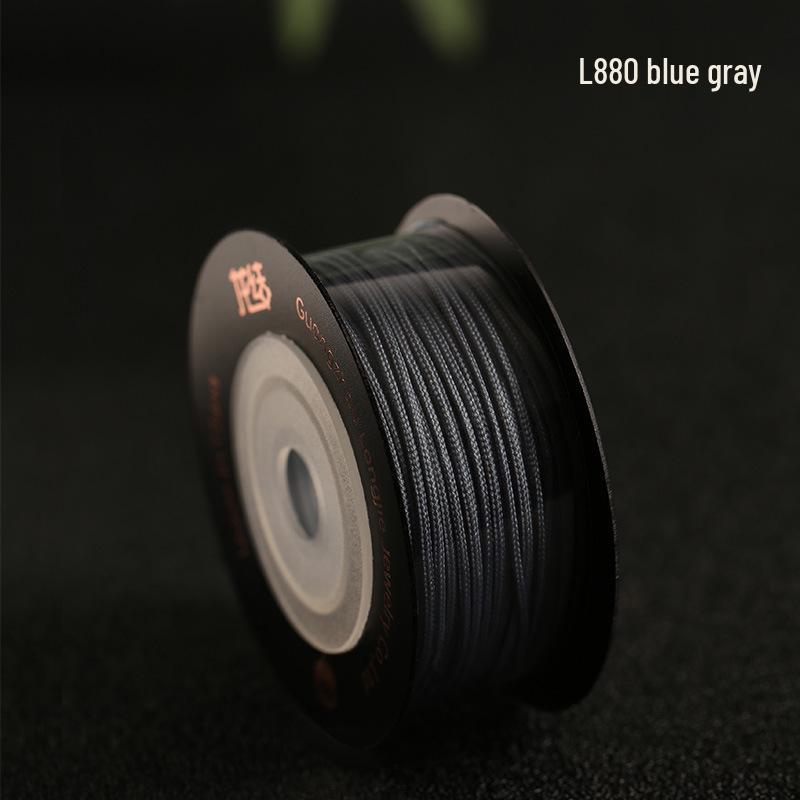 Dragon Knot High-A Jade Thread: Eco-friendly, Colorfast Jewelry Weaving Cord, 79 Colors, Handmade DIY Bracelet Material.