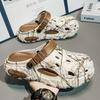 Sommer Neue Herren Clogs Hausschuhe Sandalen Herren Gartenschuhe Flach Camouflage Sandalen Herren Turnschuhe Outdoor Flip Flops Haus Clogs