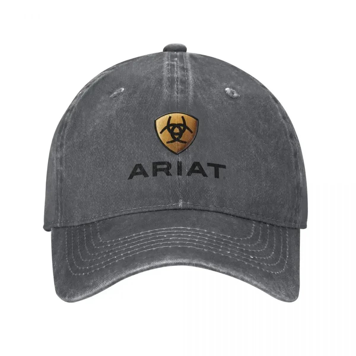 

Модні бейсболки з емблемою Ariat-Emblem для жінок і чоловіків, кепки-снепбеки, жіночі та чоловічі козирки, літні капелюхи, унісекс, регульовані бавовняні тракерські кепки One Size