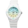 Casio LRW-200H-2E2V Analog Watch Gloss White Pastel Blue Gradient Women's Kids Generic Watch