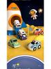 Rocket Space Adventure Track Car Toy for Kids – Educational Building & Parking Set