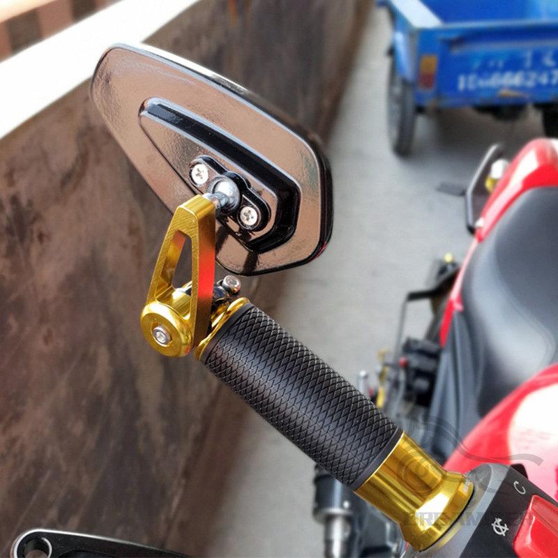 Univerzální 7/8"" 22mm řidítka motocyklové tyčové koncové zrcátko Motocyklové zrcátko pro YAMAHA MT07 FZ07 MT-07