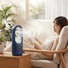 6 Speed USB Fan Silent Timer Leafless Fan Flexible Usage Electric Fan  Desktops