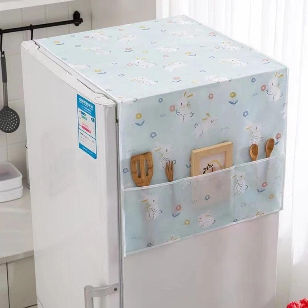 Washable Foldable Storage Dust Cover PEVA Washing Machine Cover New Household Appliance Cover