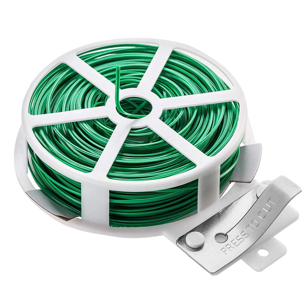 KADAX PVC garden wire with plant cutter, 50 m