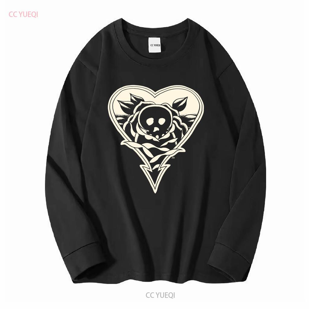 Alkaline Trio Tattoo Flash T Shirt long or short sleeves vintage Washed Soft graphic Breathable Casual Comfortable homme