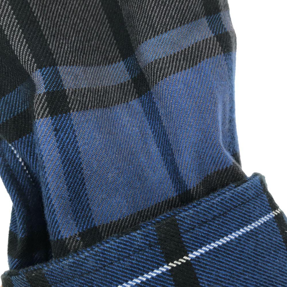 MofM made in Japan Long sleeve Check shirt 2 Navy system Men's Used