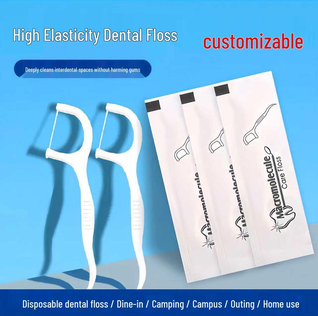 Individually Packaged Ultra-Fine Double-Ended Floss Sticks - Family Pack for Adults