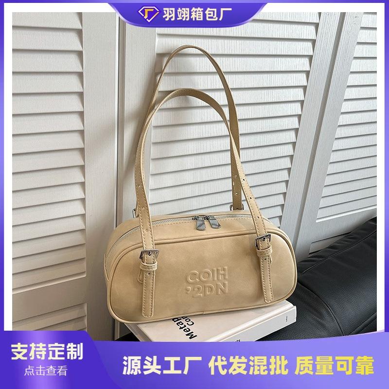 Large-capacity bag women's summer versatile new casual texture shoulder underarm bag commuter pillow bag